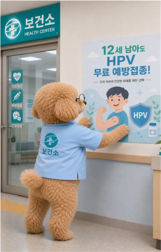 보건소에 출근한 포포